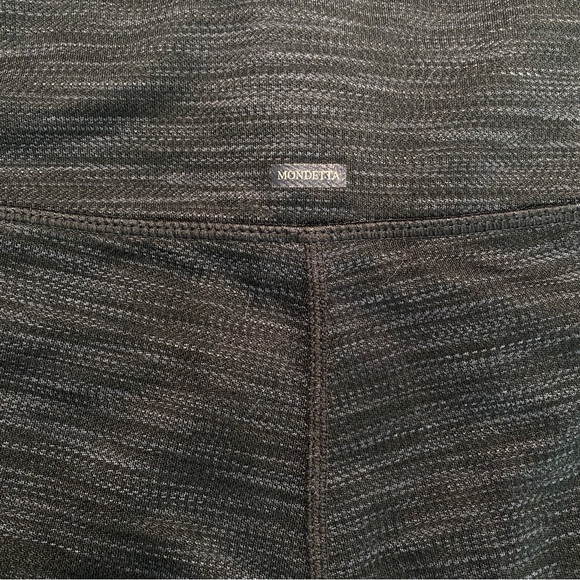 Mondetta performance + Luxury Heather Black Workout/Leggings Women’s Medium - Picture 5 of 9